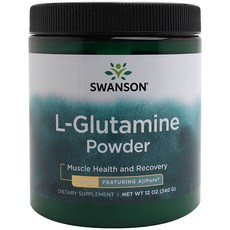 SWANSON 斯旺森 L-谷氨酰胺粉, 1個, 340克