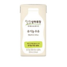 매일유업 상하목장 유기농 우유, 200ml, 12개