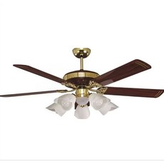 修一 吊扇52吋 平光黑 DC吊扇 直流變頻 拉速【不含燈具】台灣製造, 紅木
