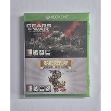 [미개봉 우체국택배] XBOX ONE 기어스 오브 워 얼티밋 + 레어 리플레이 합본 [국내발매] 엑스박스원 새상품