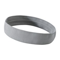 運動髮帶男吸汗跑步頭帶止汗導汗帶女健身瑜伽束髮巾頭巾加寬防滑, 灰色【雙重防滑導汗膠條】1條, 1個