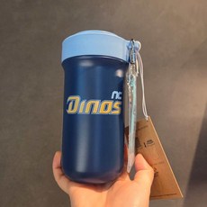 스타벅스 캔쿨러 텀블러 473ml KBO콜라보 + 쇼핑백 세트, 1개, NC다이노스