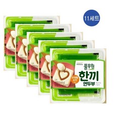 풀무원 한끼연두부 오리엔탈유자 (110gx2입), 220g, 55개