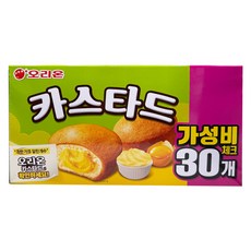 오리온 카스타드 실속형 대용량, 690g, 1박스