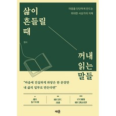 삶이 흔들릴 때 꺼내 읽는 말들, 채륜, 현이 저