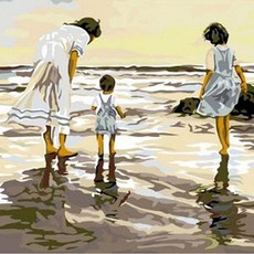 40000 DIY명화그리기 아이윙스 피포페인팅 B171그리움, 1개