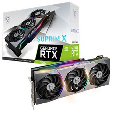 msi 微星 GeForce RTX 3080 SUPRIM X 10G LHR, MS-V389V2