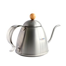 【TiANN 鈦安】純鈦手沖咖啡壺 細嘴長嘴咖啡壺, 1個, 單品, 1000ml
