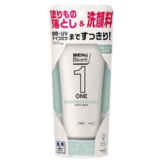 花王 男士 Biore ONE 潔面凝膠 洗面乳 200g, 1個