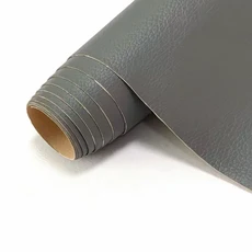 가죽 수리 패치 셀프접착 소파 1장 쿠션 스티커 PU, 30x137cm, 회색