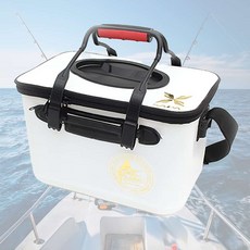 자동문 크릴백 하드케이스 24L 붕어 떡밥통 살림백 민물 미끼통 살림통