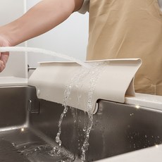 하루앤코 스완 싱크대 물막이 와이드, 1개, 코지그레이