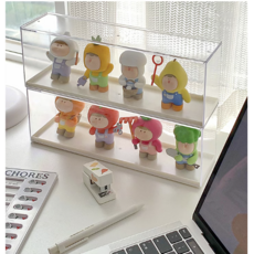 홈플레저 적층형 진열 아크릴 피규어장식장 가로형, 1개