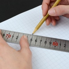 쇠자 100cm 문구용 커팅 학용품 재단 일자형