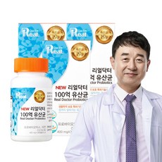 리얼닥터 100억 유산균, 30정, 3개