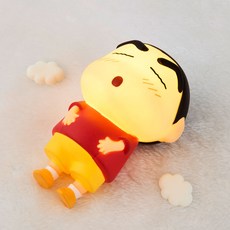 짱구 배빵빵 무드등 수면등 취침등 인테리어 조명 피규어 귀여운 캐릭터 굿즈, 짱구 무드등, 단품