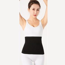 부드럽고 따뜻한 니트 압축 허리띠 허리 보호대 지지 슬림 트리머 신장 바인더 복부 워머