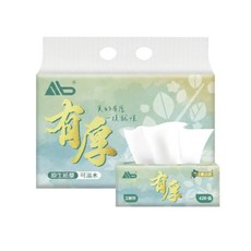 AB 魔法師 有厚 5層厚 原生紙漿 面紙, 1套, 420張
