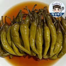 간장 고추장아찌 절임 고추지, 1kg, 1개