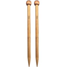 직조 대나무 뜨개질 바늘 스트레이트 싱글 포인팅 10인치 길이의 수제 DIY 바늘 미국 사이즈 6(4mm), 12mm(O), 1개