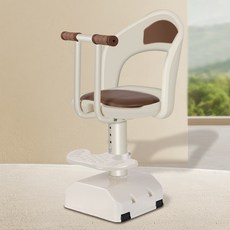 安全座椅嬰兒電動摩托車兒童坐椅子前置電瓶車踏板車安全座椅前坐, 1個, 米白色直把+內置減震+可升降【送安全帶】