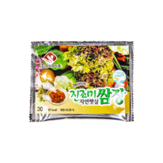 진조미 자연햇살 일회용 쌈장, 50개, 30g