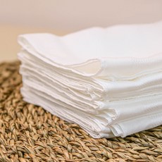 리에또 밤부 100% 신생아 엠보 손수건 5매