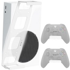 VIVO Steel Wall and Under Desk Mount Bracket Designed for Xbox Series S Gaming Console Horizontal