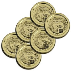 콰트로스타지오니 보르미올리 콰드로 캡 뚜껑 2입 세트, 3개