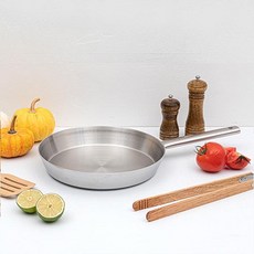 퀸센스 인덕션 샤이니 통5중 스텐 프라이팬, 28cm, 1개