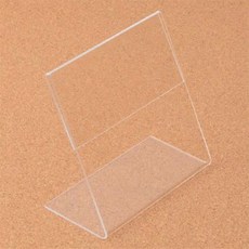 루루픽스마켓 단면쇼케이스 인포메이션안내판, 100x100mm