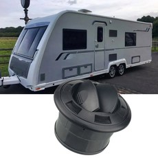 블랙 에어 벤트 콘센트 에어컨 폐쇄 RV 자동차 버스용 회전식 100/75