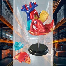 심장모형 심장단면 병원 의대수업 연구용 교육용 생물수업