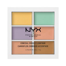 NYX 닉스 프로페셔널 메이크업 컨실러 팔레트 04, 04 색상 보정