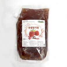 우림 딸기쨈 5kg 파우치팩, 1개