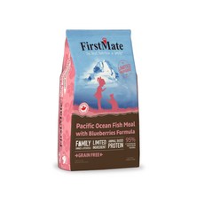 FirstMate 無穀低敏 海魚藍莓全貓配方, 1個, 4.54kg, 海鮮