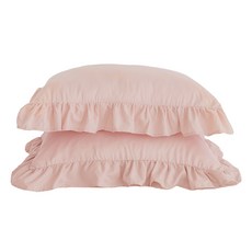 The Zari Bonita荷葉邊枕套2入組