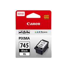 Canon PG-745XL 原廠墨水匣組合 高印量 適用多款 Canon 印表機, 1個, PG-745XL黑色-盒裝高容量, 黑色