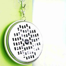 RAJUNGPLUS 모기 퇴치 인센스 홀더 캠핑용연소기케이스 모기향통 모기향걸이형받침대 해충퇴치모기향받침대 캠핑원형모기향연소기걸이, 1모기향거치대-원형