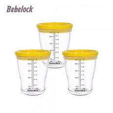 BeBeLock 防漏儲存杯 (3入/240ml), 1個