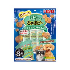 이나바 강아지 츄르비 호박n구운닭가슴살 8P QDS-105 캔, 3개, 80ml, 호박