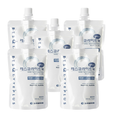 [건강기원] 레스큐라이트 플러스액 5포 수분 보충 전해질 미네랄 충전, 5개, 100ml
