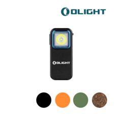 오라이트 Oclip 오클립 충전식 EDC 클립 라이트, 블랙