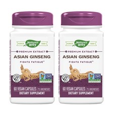 Nature's Way 高麗蔘素食膠囊 550mg, 60 件, 2個