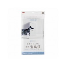 3貓2館 日本 GEX 犬用貓用分解式消臭桶專用袋 10入/包, 犬用分解式消臭桶專用袋, 1個