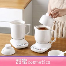 110V美規日韓規全自動養生電燉壺速熱便攜宿舍煮粥新養生壺 小型, 0.6升110伏海外版,360瓦