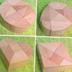 창의수업 목각퍼즐 하트퍼즐, 본상품