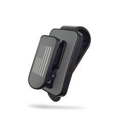 자동차 바이저용 업그레이드 클립 금속 카드 선글라스 깃발 다기능 티켓 모델링 개성 홀더, 블랙/그레이.