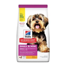 Hills 希爾思 (雞肉與糙米特調食譜) 犬糧 寵物飼料 小型犬適用, 1個, 小型及迷你成犬, 7.03kg, 雞肉+米飯