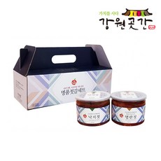 속초 50년 전통 만나푸드랑 젓갈 선물세트 2종 낙지 명란 각 500g 총 1kg, 2세트
